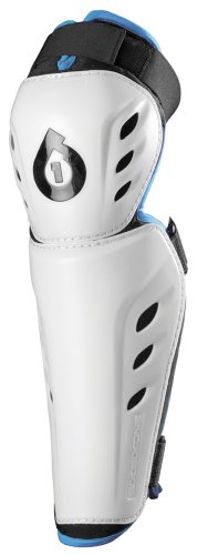 SixSixOne Comp Knee Hard Shell Pad (White, Medium)
