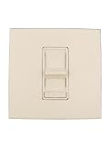 Leviton 86679-1W Architectural Slide Fluorescent dimmer, 120 VAC, Decora Frame, For 8 to 40 Rapid Start 40W lamps, White