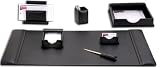 Black Genuine Italian Leather Executive Gift Set