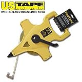 59932 U.S. Tape 100Ft/30M Nylon Clad Steel Open Reel Tape Measur