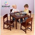 KidKraft Farmhouse Table and Chair Set Pecan
