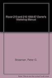Rover 213 & 216 owners workshop manual