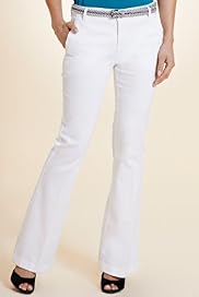 Per Una Speziale Slim Bootcut Denim Jeans with Belt