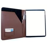 Leatherbay Classic Padfolio - Antique Tan