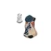 Wilton Mini Holly Hobbie Girl / Robby Hobbie Boy Cake Pan (2105-778) American Greetings Retired