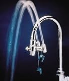Faucet-Mount Eyewashes; Opti-Klensie; Back-Mount; 1.5 gpm; Chrome-Plated Brass