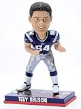 New England Patriots Tedy Bruschi Forever Collectibles Photo Base Bobble Head