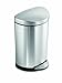 simplehuman Semi-Round Step Trash Can, Fingerprint-Proof Brushed Stainless Steel, 10-Liter /2.6-Gallon simplehuman Semi-Round Step Trash Can, Fingerprint-Proof Brushed Stainless Steel, 10-Liter /2.6-Gallon