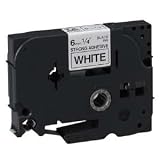  : Brother 1/2 Inch x 26.2 Feet Black on Yellow Laminated Tape with Super Strong Adhesive (TZS631)