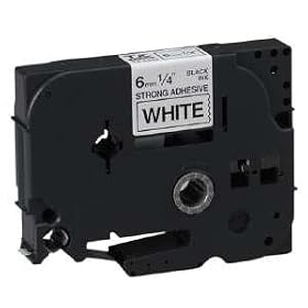 Brother TZS631 TZS631 1 2 Black On Yellow Industrial Tape for Tz Machines by Brother