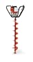 Tanaka Commercial Grade Gas Powered One-Person Post Hole Digger 24cc 1.3 HP 2-Stroke (CARB Compliant) TIA-350S