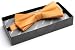 BlackNWhite - Mens Pre-Tied Polyester Bow Tie - Orange