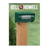 mice electronic repellent:Bell + Howell 50107 Motion Activated Ultrasonic Battery Powered Animal Repeller
