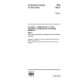 ISO 140-7:1998, Acoustics -- Measurement of sound insulation in buildings and of building elements -- Part 7: Field measurements of impact sound insulation of floors