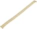 Timex Women's Q7B752 Gold Plated Stainless Steel Expansion 10-12mm Replacement Watchband