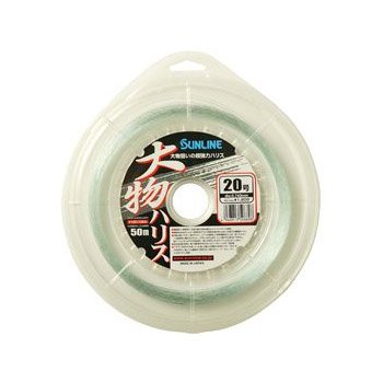 サンライン(SUNLINE) 大物ハリス 50M ブルーグリーン 180lb(50号)