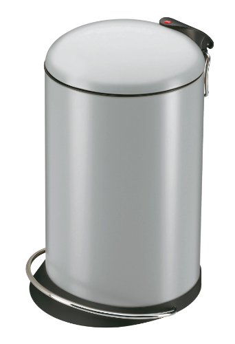 Hailo 0514-450 Design Tret-Abfallsammler Trento&reg; TOPdesign 16, silber