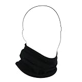 ZANheadgear Polyester Fleece Neck Warmer (Black)