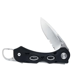 Leatherman 830501 K501X Lockback Folding Knife With Partially Serrated Edge by Leatherman