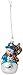 NFL Glitter Snowman Ornament