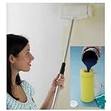 Paint Runner Pro inc. Roller, Edging Brush, Jug & Bonus Extension Poles.by Paint Runner Pro