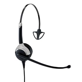 VXI Proset UC10P - Monaural noise canceling headset with Plantronics QD by 