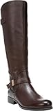 Naturalizer Women's Joan Wide Calf Riding Boot, Brown, 9 M US