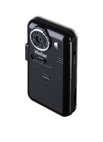 Vivitar Mini DV Camcorder (DVR-510) with 2GB Internal Storage, Night Vision - Black