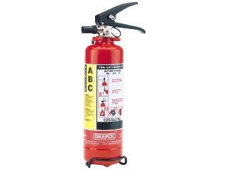 Childrens Toyshop  Third Party New : Draper 1Kg Dry Powder Fire Extinguisher