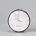 Hygrometer silber 9cm Kunststoff
