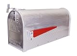 DEMA American Mailbox aus Alu, Silber