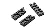 Aluminum Tactical Foregrip w/ Side Rail for Flashlight/ Laser- Left - Mako Gr...