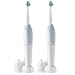 K&ouml;rperpflege & Bad : Philips HX1616/09 Elektrische Zahnbürste Aktionspaket (2x HX1610/02 weiss/blau in Sonderverpackung)
