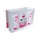 Sex In The City Love Gift Set 4 Pieces [3.3 oz. Eau De Perfume Spray+6.8 oz. B.L +6.8 oz.Gel+.20 oz. EDP. Miniature] For Women By Instyle Usa