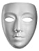 Blank Female Mask