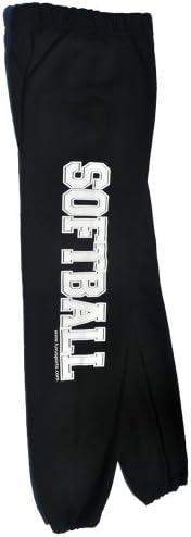 Softball Sweat Pants Black - Adult Medium