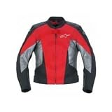 ALPINESTARS STELLA TX-1 WOMENS LEATHER JACKET BLUE 8/44 311756-70-44