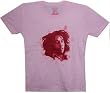 BOB MARLEY - Deep - Pink Vintage Women's / Girls T-shirt (Girlie / Babydoll)