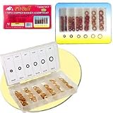 110 Piece Copper Washer Assortment