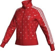Adidas Damen Trainingsjacke Firebird, core energy s12/running white, 36, X33516