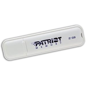 Patriot Signature 2 GB USB 2.0 Portable Flash Drive PSF2GUSB