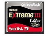 SANDISK EXTREME III CF 1GB CARD