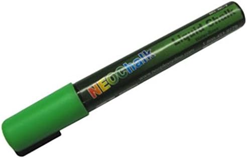 Green Liquid Chalk Marker Pen 5 mm Felt Chisel Tip NEOChalk - 1