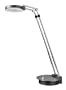 Normande Lighting LED Desk Lamp 8-14-Inches in Height with Brushed Steel Finsih