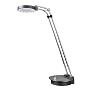Normande Lighting LED Desk Lamp 8-14-Inches in Height with Brushed Steel Finsih