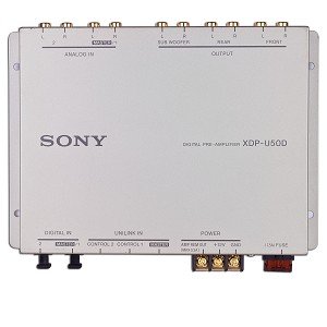 Sony XDP-U50D Digital Car Stereo Pre-Amplifier - Customize Sound From Your Car's Audio System!