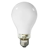 Buy 100 Watt - Mercury Vapor - 4000 Lumens - 3800K - Coated - Medium Base - ANSI H38 -... by Plusrite