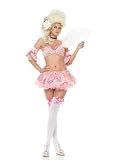 Women's 4PC Marie Antoinette Sexy Holiday Party Costume