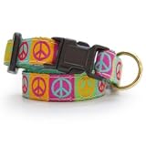 Peace Signs Cat Collar--