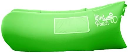WindPouch Inflatable Air Chair Hammock - Free Accessories, Waterproof, Perfect for Camping, Beach, Park and Backyard